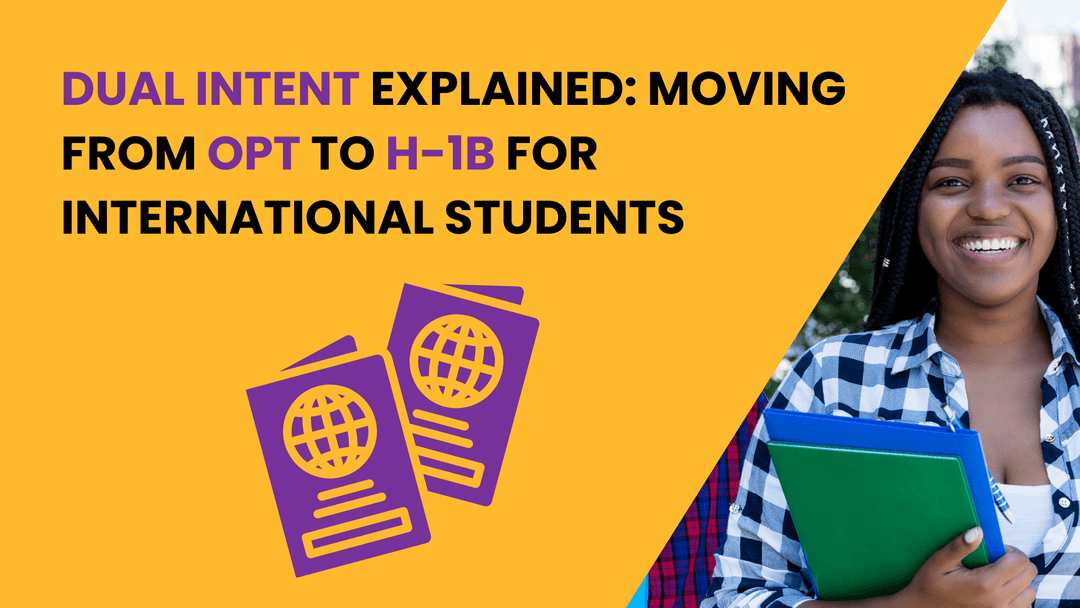OPT to H-1B Transition: Dual Intent Visas Guide | Algorizin